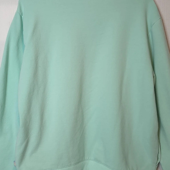 Fila Mint Green Sweatshirt with Side Pockets Size Small - Picture 6 of 10